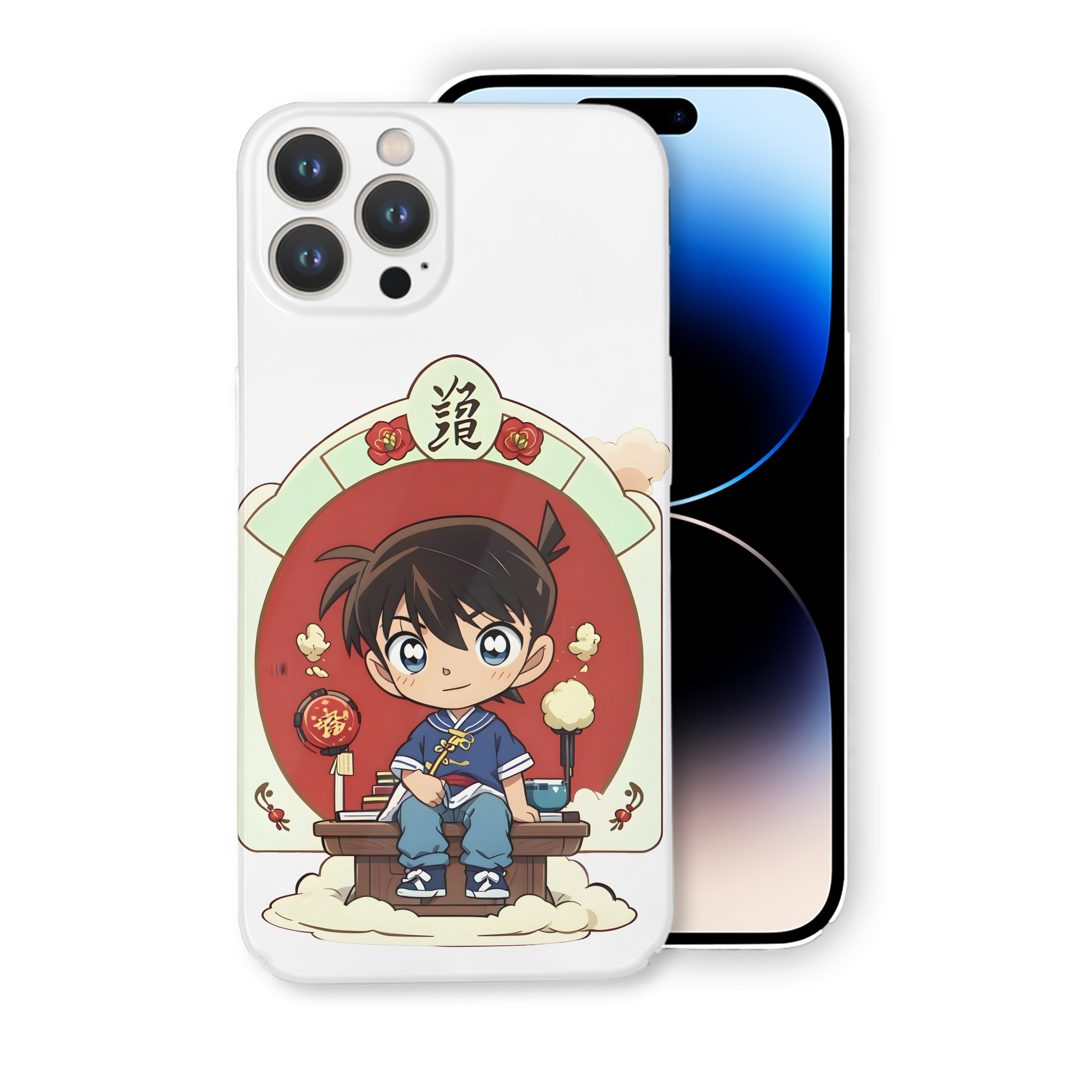 （画像用） 名探偵コナン 江戸川 コナン Detective Conan Conan Edogawa 【iPhone 14シリーズ対応】ハードケース